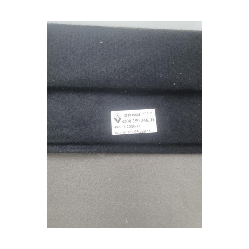 Tapis de coffre RENAULT SCENIC 2 PHASE 1 d’occasion