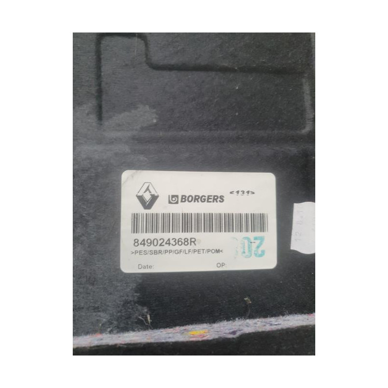 Tapis de coffre RENAULT SCENIC 3 PHASE 2 d’occasion
