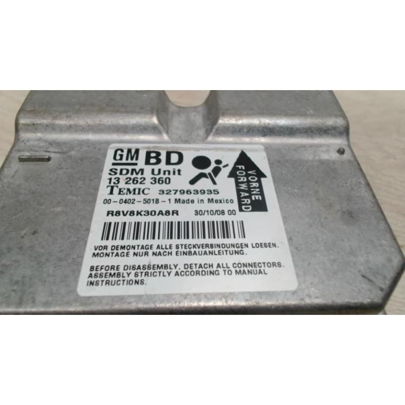 Boitier air bag OPEL CORSA D PHASE 1 d’occasion