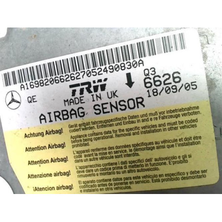 Boitier air bag MERCEDES CLASSE A 169 PHASE 1 d’occasion