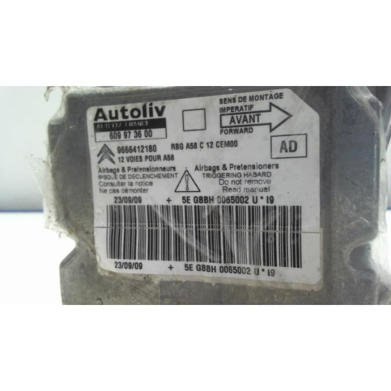 Boitier air bag CITROEN C3 PICASSO PHASE 1 d’occasion