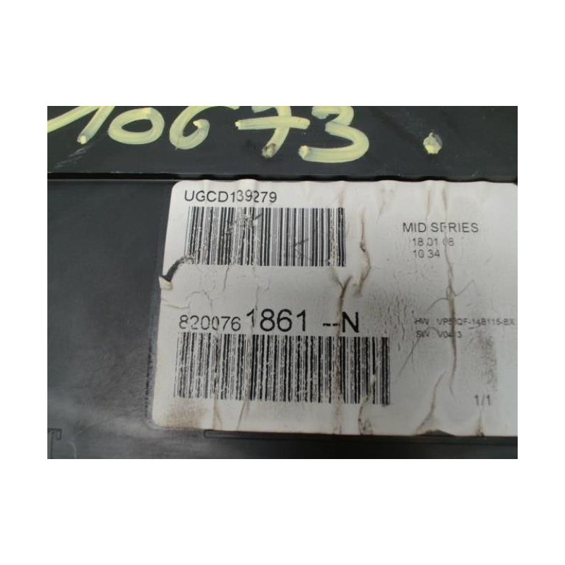 Compteur RENAULT CLIO 3 PHASE 1 d’occasion