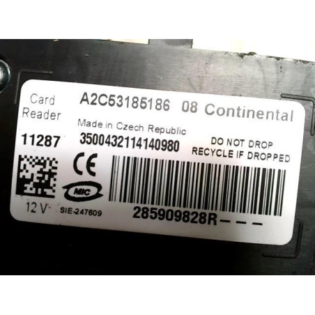 Lecteur de carte (neiman) RENAULT SCENIC 3 PHASE 1 d’occasion