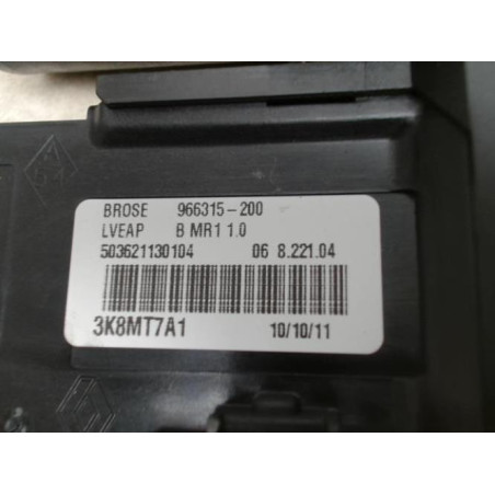 Moteur leve vitre avant gauche RENAULT SCENIC 3 PHASE 1 d’occasion