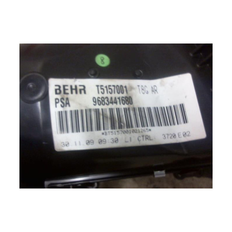 Ventilateur chauffage PEUGEOT 5008 1 PHASE 1 d’occasion