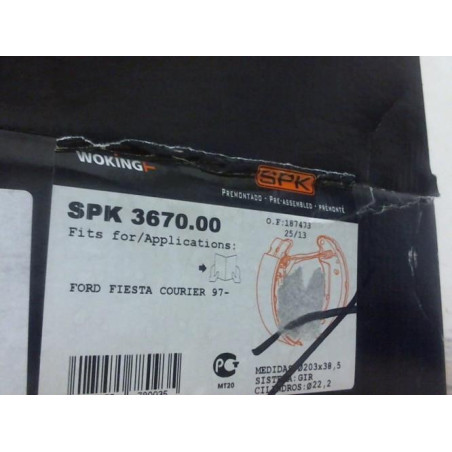 Kit de freins arriere FORD  d’occasion