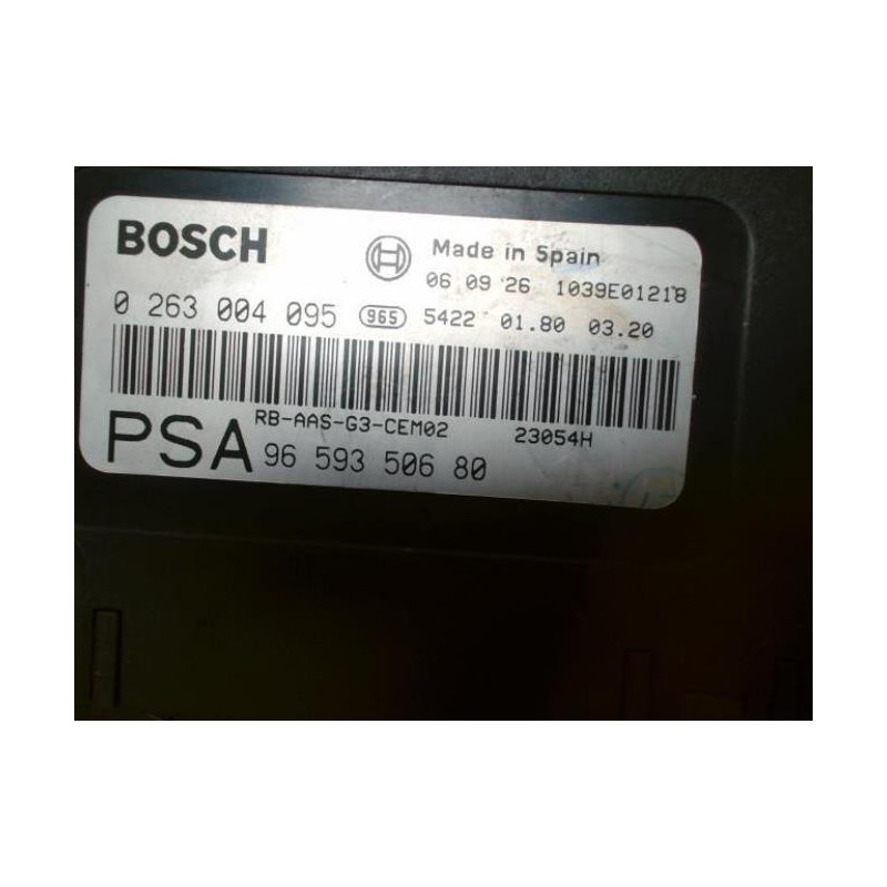 Boitier d'aide au stationnement PEUGEOT 307 PHASE 1 d’occasion