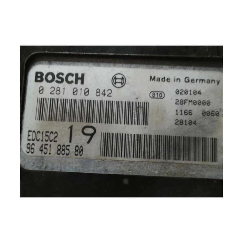 Calculateur PEUGEOT 406 PHASE 1 d’occasion