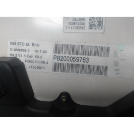 Compteur RENAULT CLIO 2 PHASE 2 d’occasion
