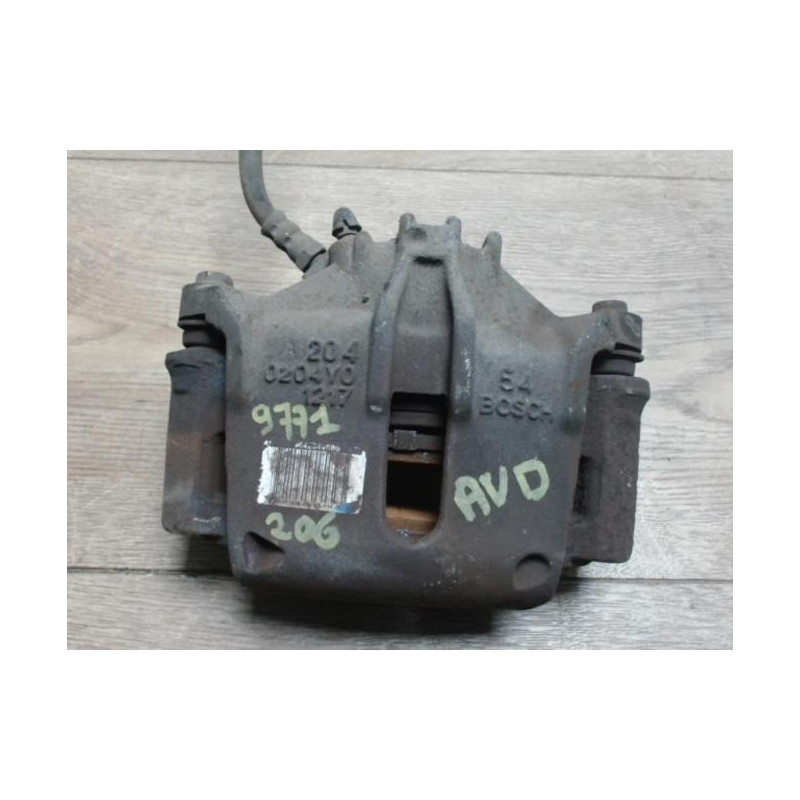 Etrier avant droit (freinage) PEUGEOT 206 PHASE 1 d’occasion