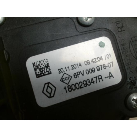 Potentiometre de pedale de gaz d'accelerateur RENAULT CLIO 4 PHASE 1 d’occasion