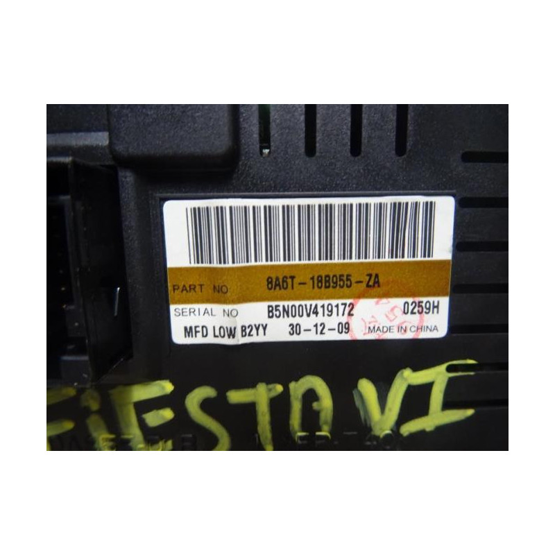 Horloge FORD FIESTA 6 PHASE 1 d’occasion