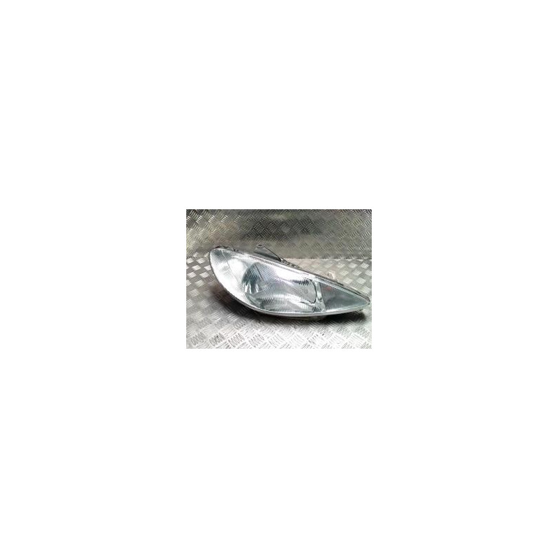 Optique avant principal droit (feux)(phare) PEUGEOT 206 PHASE 1 d’occasion