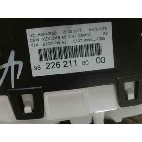 Compteur PEUGEOT 208 1 PHASE 2 d’occasion