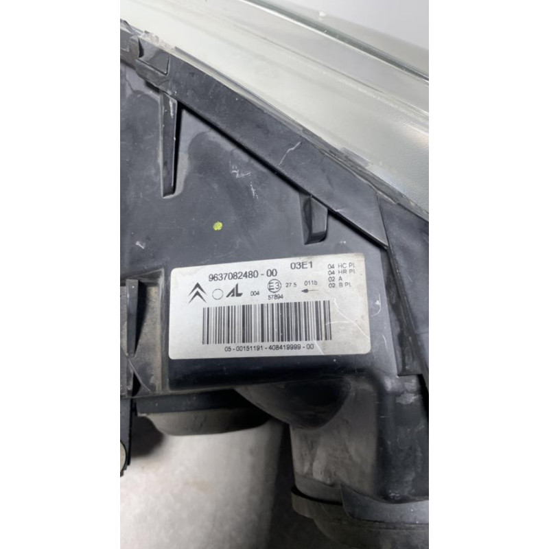 Optique avant principal droit (feux)(phare) CITROEN XSARA PHASE 2 d’occasion