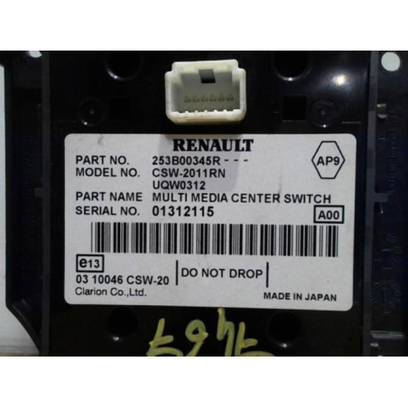 Commande GPS RENAULT MEGANE 3 PHASE 1 COUPE d’occasion
