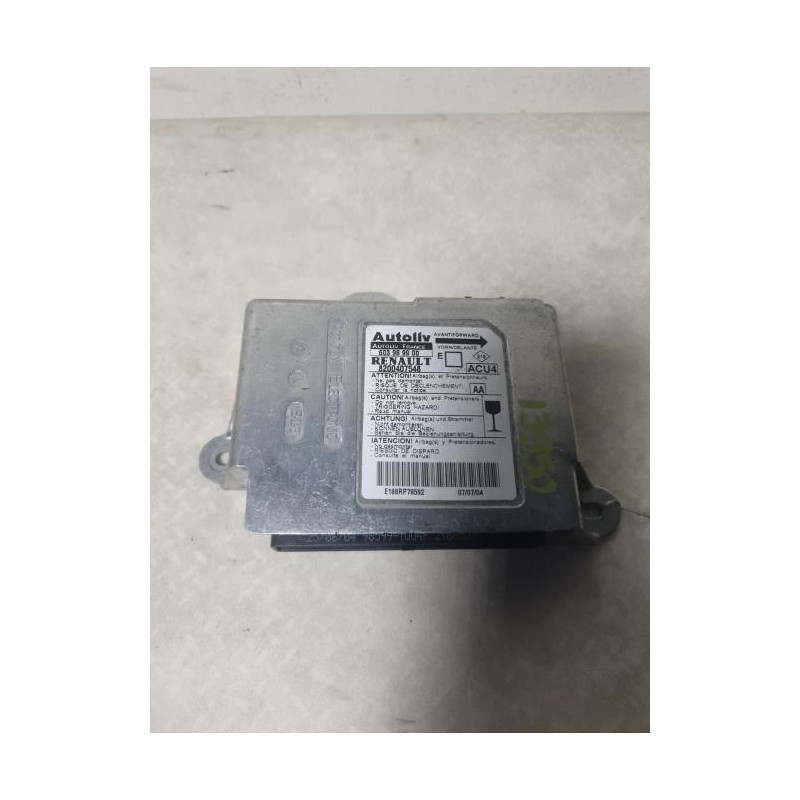 Boitier air bag RENAULT MEGANE 2 PHASE 1 CABRIOLET d’occasion