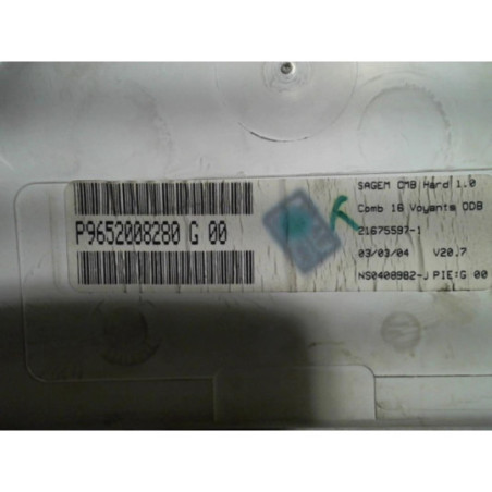 Compteur CITROEN C3 1 PHASE 1 d’occasion