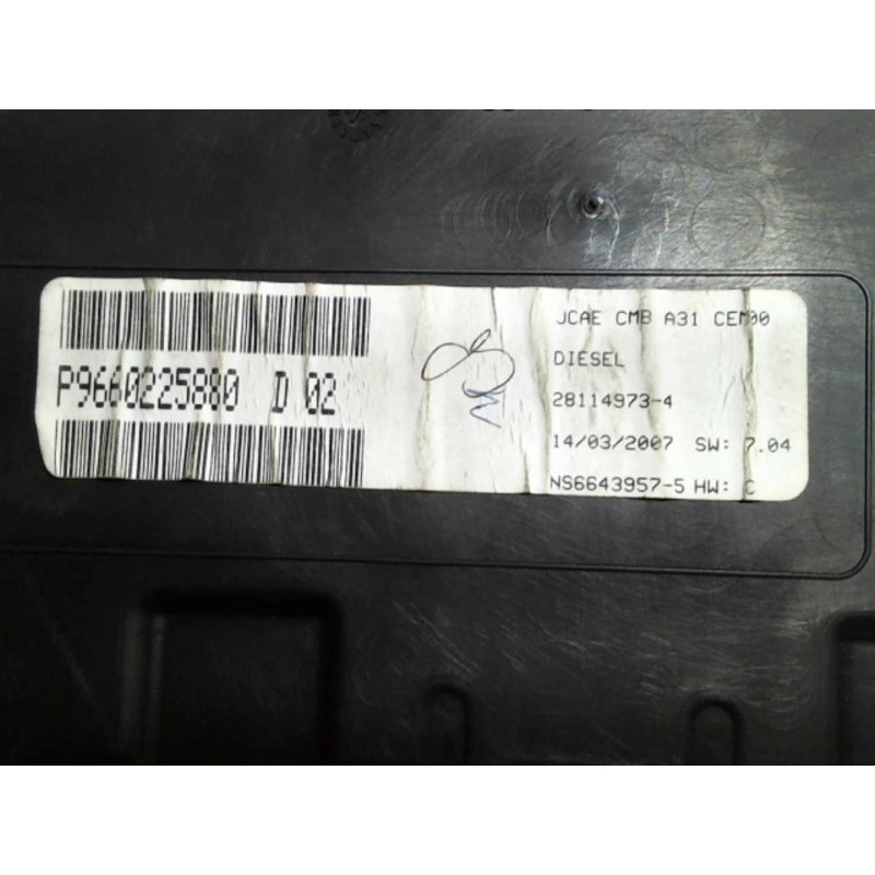 Compteur CITROEN C2 PHASE 1 d’occasion