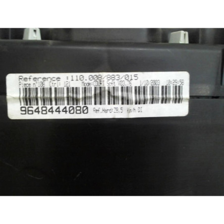 Compteur PEUGEOT 607 PHASE 1 d’occasion