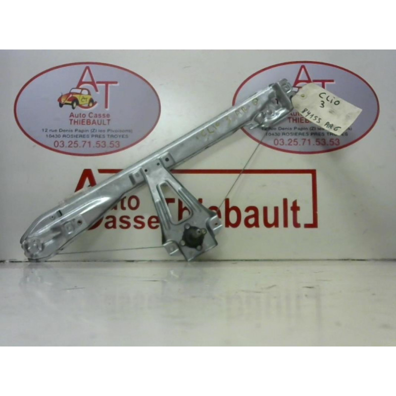 Leve vitre mecanique arriere gauche RENAULT CLIO III PHASE 1 d’occasion