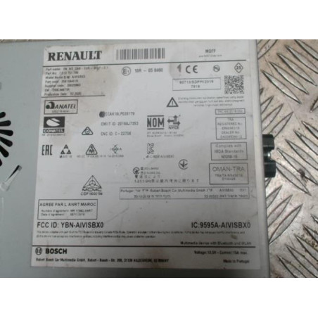 Autoradio d'origine RENAULT CLIO 5 PHASE 1 d’occasion