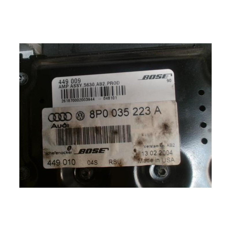 Amplificateur audio AUDI A3 2 PHASE 1 d’occasion
