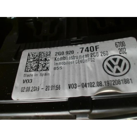 Compteur VOLKSWAGEN POLO 6 PHASE 1 d’occasion