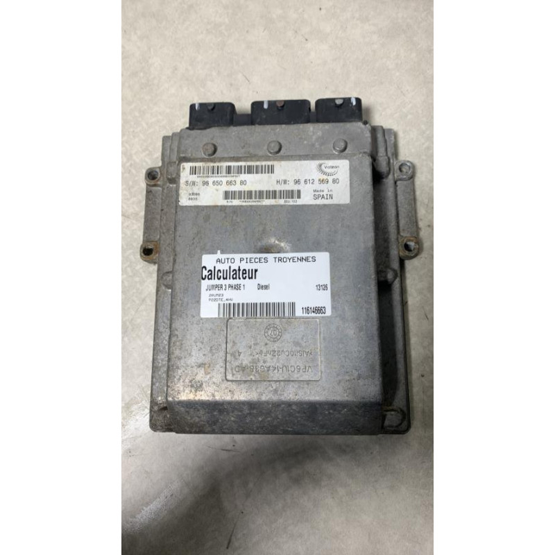 Calculateur CITROEN JUMPER 3 PHASE 1 d’occasion