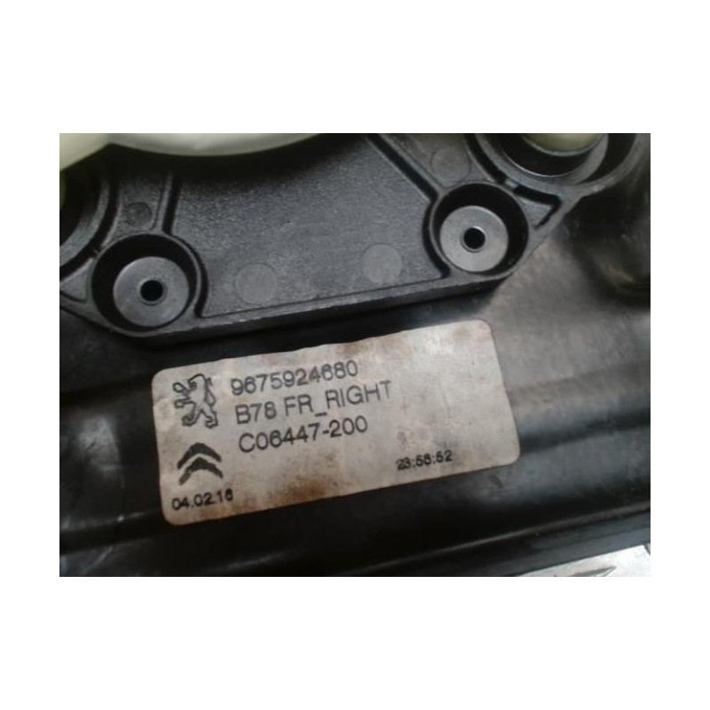 Leve vitre electrique avant droit CITROEN C4 PICASSO 2 PHASE 2 d’occasion