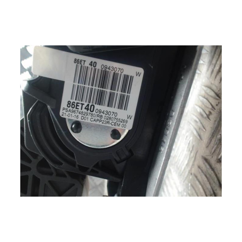Potentiometre de pedale de gaz d'accelerateur CITROEN C4 PICASSO 2 PHASE 2 d’occasion