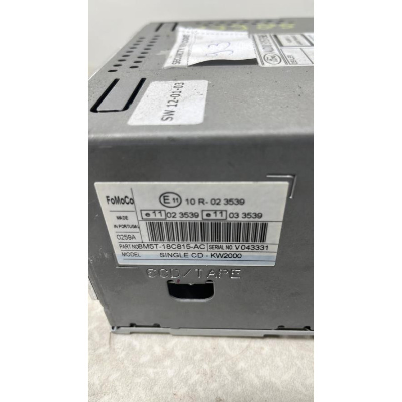 Autoradio d'origine FORD FOCUS 2 PHASE 2 d’occasion