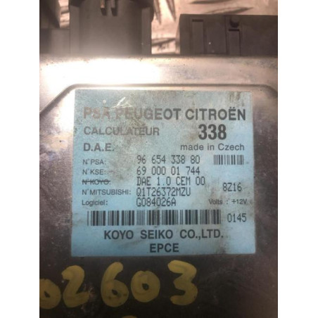 Calculateur direction assistee electrique CITROEN C2 PHASE 1 d’occasion