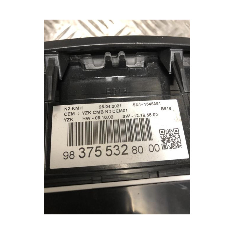 Compteur CITROEN C3 3 PHASE 2 d’occasion