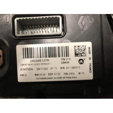 Ecran GPS RENAULT CLIO 5 PHASE 1 d’occasion