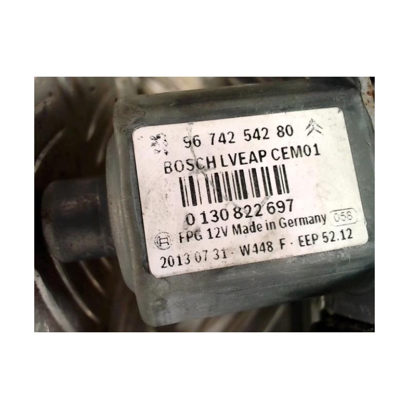 Leve vitre electrique avant gauche PEUGEOT 208 1 PHASE 1 d’occasion