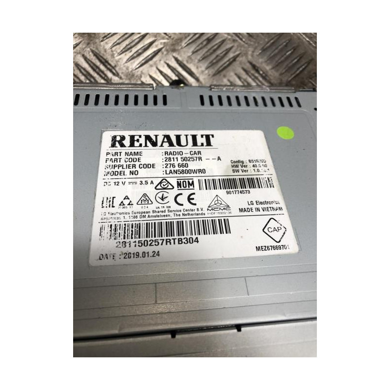 Autoradio d'origine DACIA DUSTER 2 PHASE 1 d’occasion