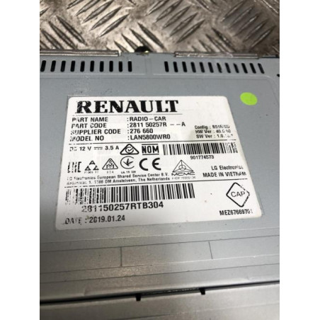 Autoradio d'origine DACIA DUSTER 2 PHASE 1 d’occasion