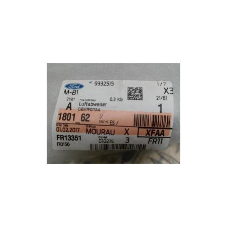 Deflecteur FORD FIESTA 6 PHASE 1 d’occasion