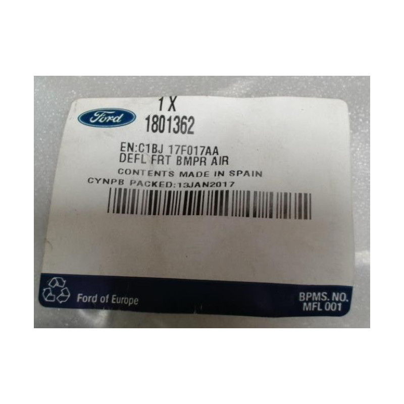 Deflecteur FORD FIESTA 6 PHASE 1 d’occasion