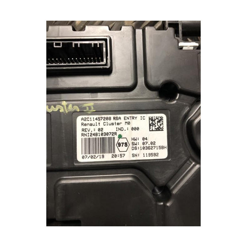 Compteur DACIA DUSTER 2 PHASE 1 d’occasion