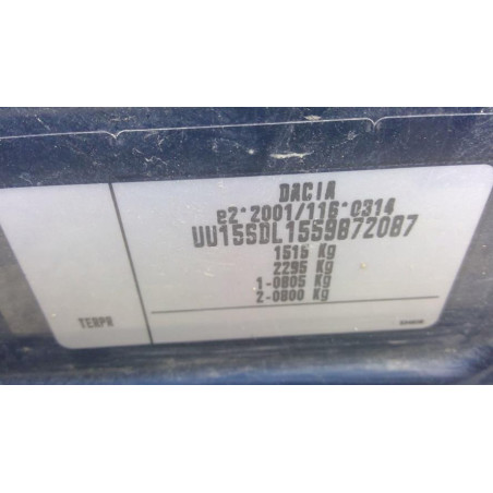 Leve vitre mecanique arriere droit DACIA SANDERO 2 PHASE 2 d’occasion