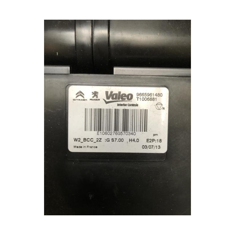 Bloc chauffage PEUGEOT  d’occasion