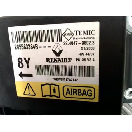 Boitier air bag RENAULT MEGANE 3 PHASE 1 COUPE d’occasion