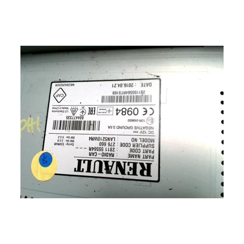 Ecran GPS RENAULT CLIO 4 PHASE 1 d’occasion
