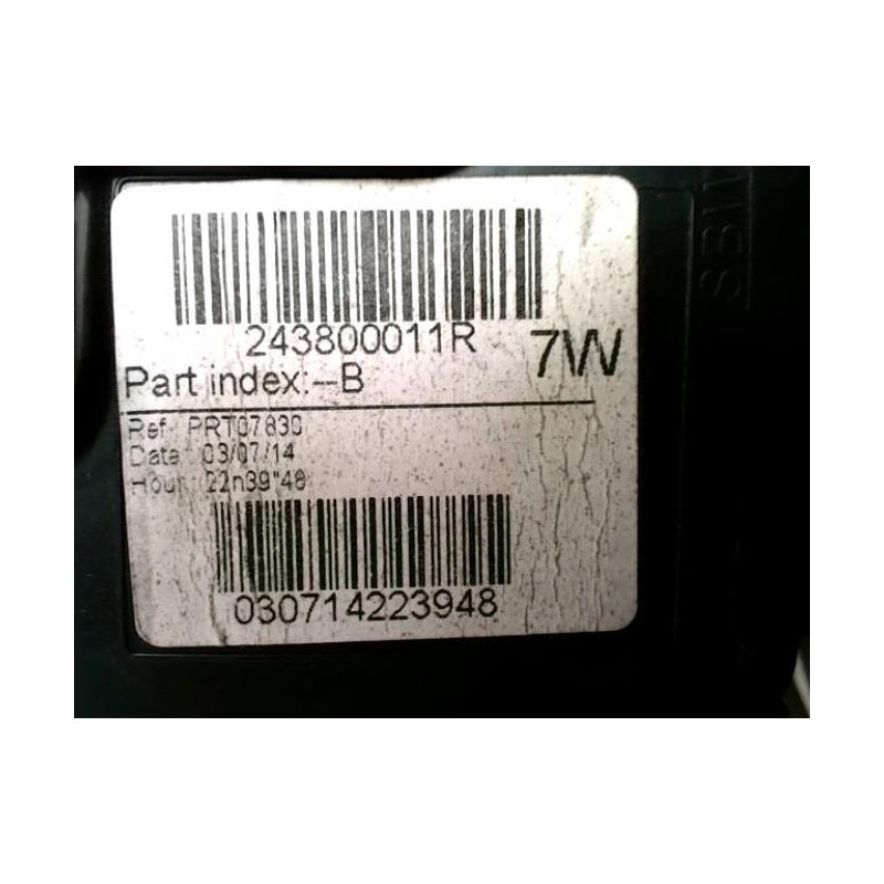 Capteur batterie RENAULT MEGANE 3 PHASE 3 d’occasion