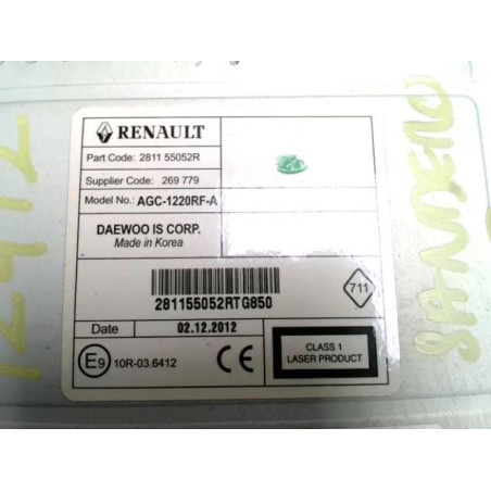 Autoradio d'origine DACIA SANDERO 1 d’occasion