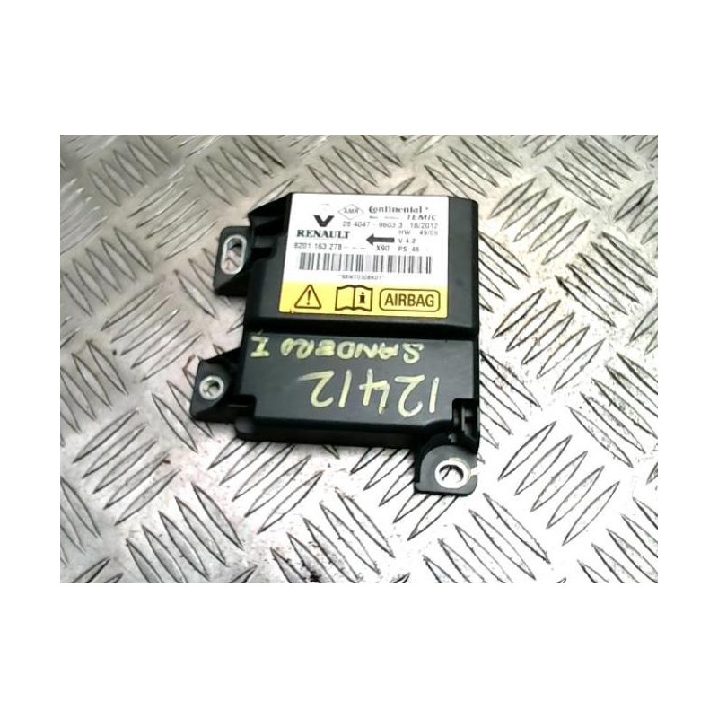 Boitier air bag DACIA SANDERO 1 d’occasion