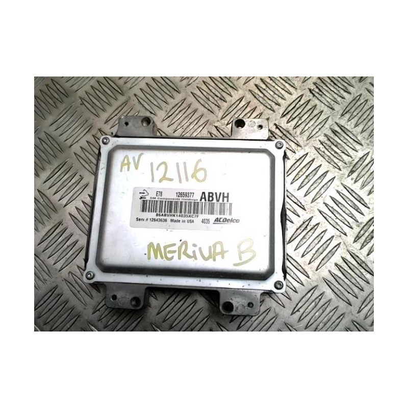 Calculateur OPEL MERIVA B PHASE 1 d’occasion