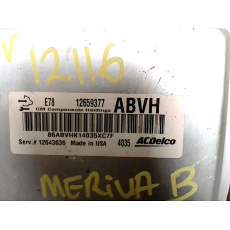 Calculateur OPEL MERIVA B PHASE 1 d’occasion